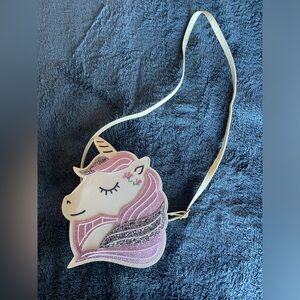NWOT unicorn shoulder bag for little girls